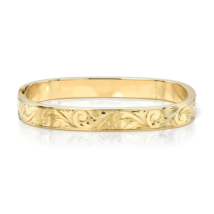 alex_bangle__engraved_0.webp ALEX BANGLE - ENGRAVED>SINGLE STONE Discount