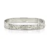 ALEX BANGLE - ENGRAVED PLATINUM>SINGLE STONE Best