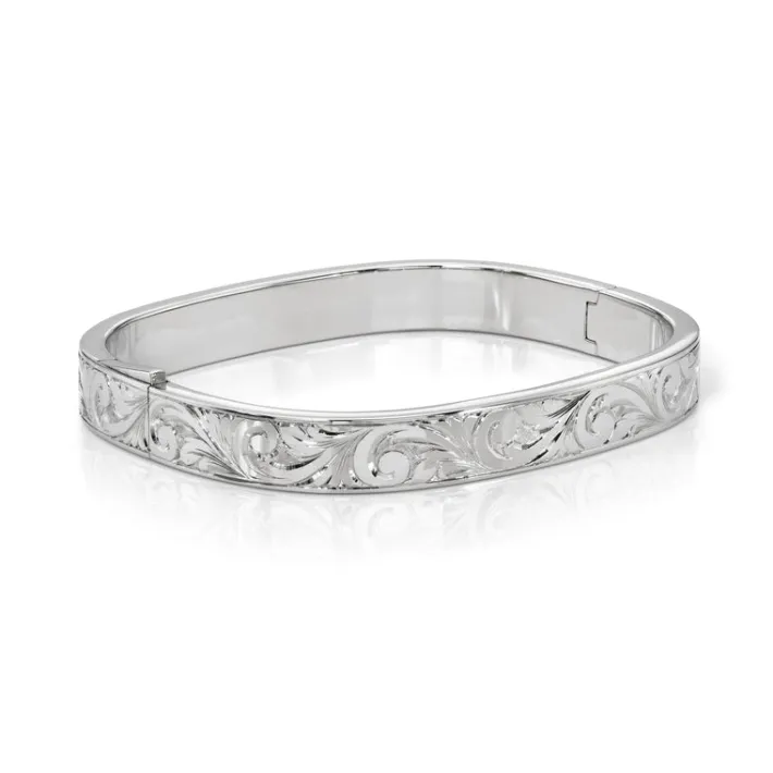 alex_bangle__engraved_pla_1.webp ALEX BANGLE - ENGRAVED PLATINUM>SINGLE STONE Best