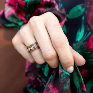 BRINLY WITH OXIDATION>SINGLE STONE Fashion