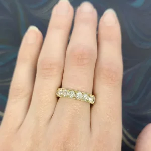 CARMELA LARGE>SINGLE STONE Hot