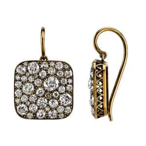 COBBLESTONE DANGLE EARRINGS>SINGLE STONE Sale