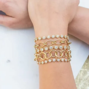 GEMMA LARGE BRACELET>SINGLE STONE New