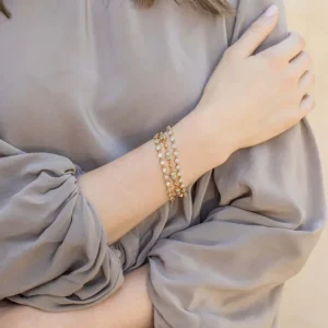 GEMMA LARGE BRACELET>SINGLE STONE New