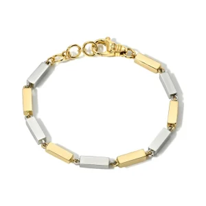 GIANA BRACELET - TWO TONE>SINGLE STONE Outlet