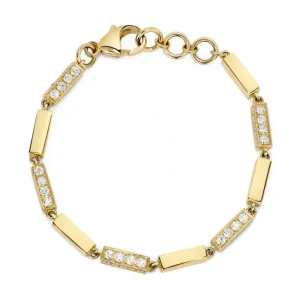 GIANA BRACELET WITH DIAMONDS>SINGLE STONE Sale