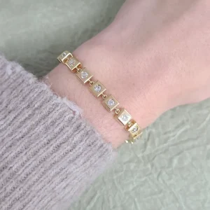 HUDSON BRACELET>SINGLE STONE Hot