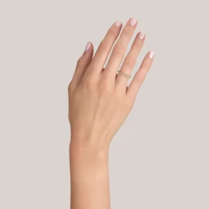 JACQUELINE SMALL PAVÉ>SINGLE STONE Fashion