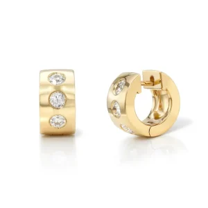 JENNI HUGGIES WITH DIAMONDS>SINGLE STONE New