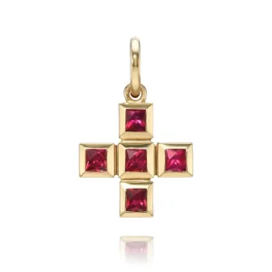 KARINA CROSS WITH GEMSTONES>SINGLE STONE Sale