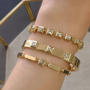 KIARA BRACELET>SINGLE STONE Hot