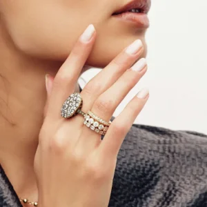 LARGE GABBY>SINGLE STONE Hot