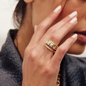 LARGE KARINA>SINGLE STONE Fashion