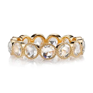 LARGE ROSE CUT GABBY>SINGLE STONE Outlet