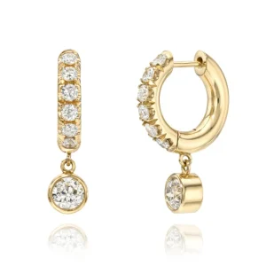 LEDA DROP HUGGIES>SINGLE STONE Sale