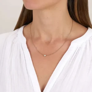 LINCOLN NECKLACE>SINGLE STONE Clearance