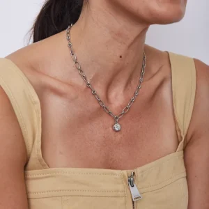LOLA NECKLACE>SINGLE STONE Outlet
