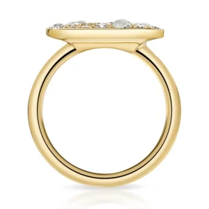 MILO COBBLESTONE RING>SINGLE STONE Discount