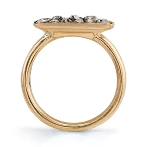 MILO COBBLESTONE RING>SINGLE STONE Discount