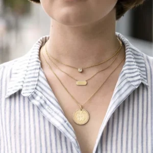 MILO NECKLACE>SINGLE STONE New