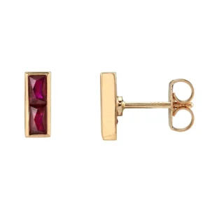 MONET STUDS WITH GEMSTONES>SINGLE STONE New