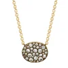 OVAL COBBLESTONE PENDANT NECKLACE>SINGLE STONE Clearance