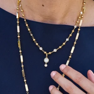 POLLY DOUBLE DROP>SINGLE STONE Best