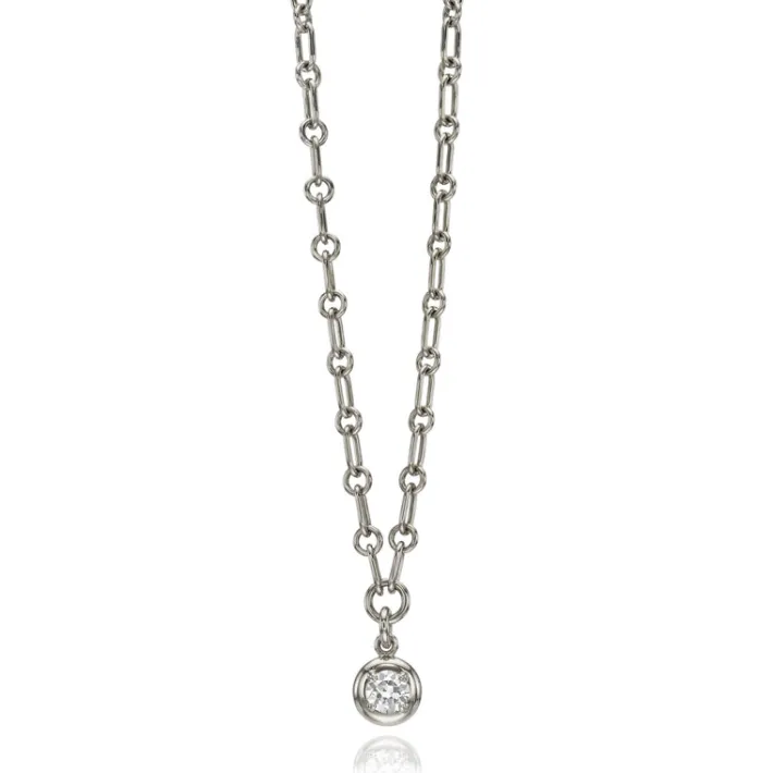 randi_drop_necklace__plat_0.webp RANDI DROP NECKLACE - PLATINUM>SINGLE STONE Outlet