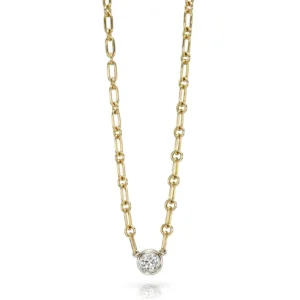 RANDI NECKLACE>SINGLE STONE New