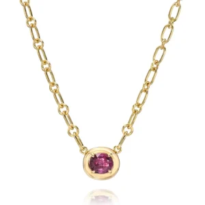 RANDI NECKLACE>SINGLE STONE Sale