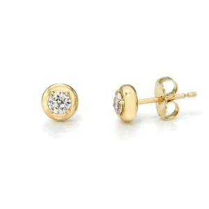 RANDI STUDS>SINGLE STONE Hot