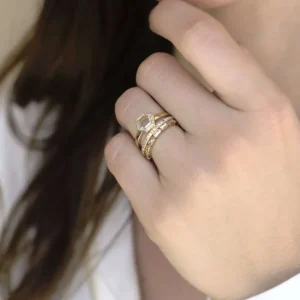 SMALL JULIA>SINGLE STONE Fashion