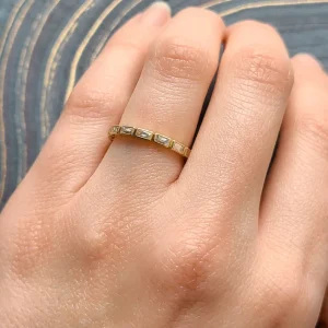 SMALL JULIA>SINGLE STONE Fashion