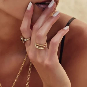 SMALL LEDA>SINGLE STONE Discount