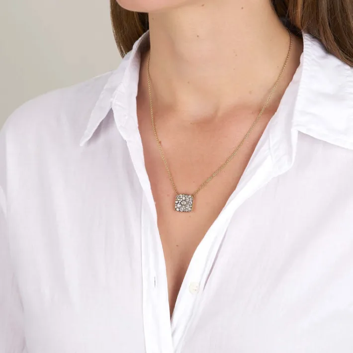 square_cobblestone_pendan_3.webp SQUARE COBBLESTONE PENDANT NECKLACE>SINGLE STONE Best