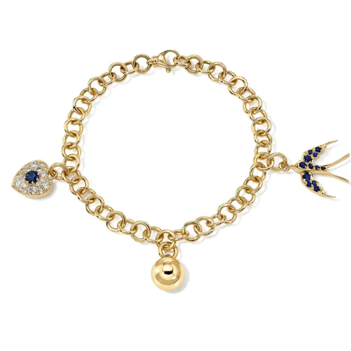 three_charm_bracelet_0.webp THREE CHARM BRACELET>SINGLE STONE Outlet