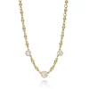 THREE STONE ROSALINA NECKLACE>SINGLE STONE Sale
