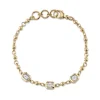 THREE STONE SERALINA BRACELET>SINGLE STONE New